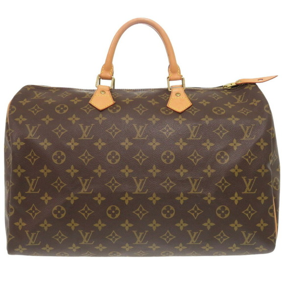 LOUIS VUITTON Brown Monogram Speedy 40 Bag - Picture 1 of 11